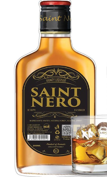 SAINT  NERO GIN (Alc42) 200 ml