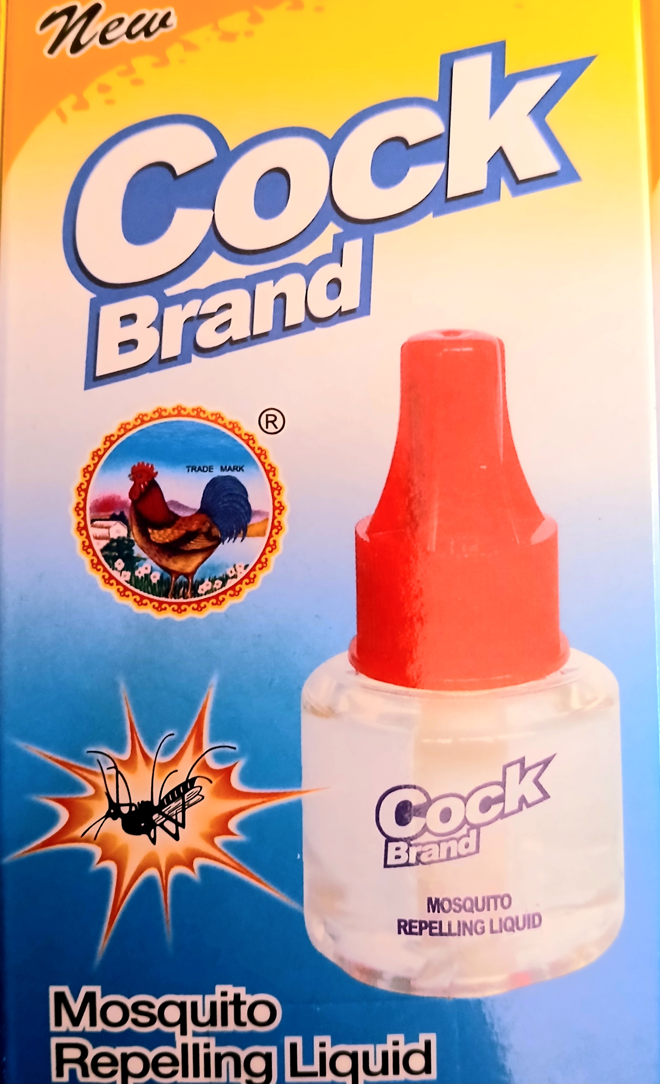 Mosquito repelling liquid